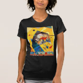 Kandinsky Quiet Harmony Abstracte Art T-shirt (Voorkant)