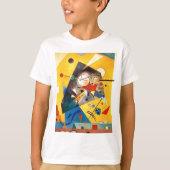 Kandinsky Quiet Harmony Abstracte Art T-shirt (Voorkant)