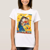 Kandinsky Quiet Harmony Abstracte Art T-shirt (Voorkant)