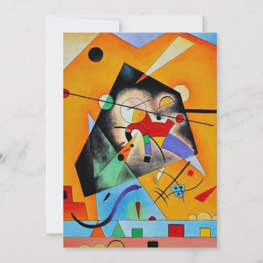 Kandinsky - Quiet Harmony Kaart (Voorkant)