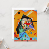 Kandinsky - Quiet Harmony Kaart (Voorkant / Achterkant in situ)