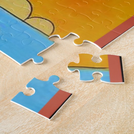 Kandinsky - Quiet Harmony Legpuzzel (Zijkant)