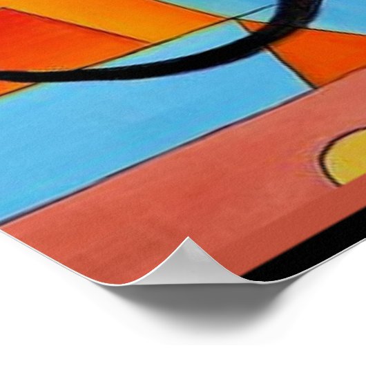 Kandinsky - Quiet Harmony Poster (Hoek)