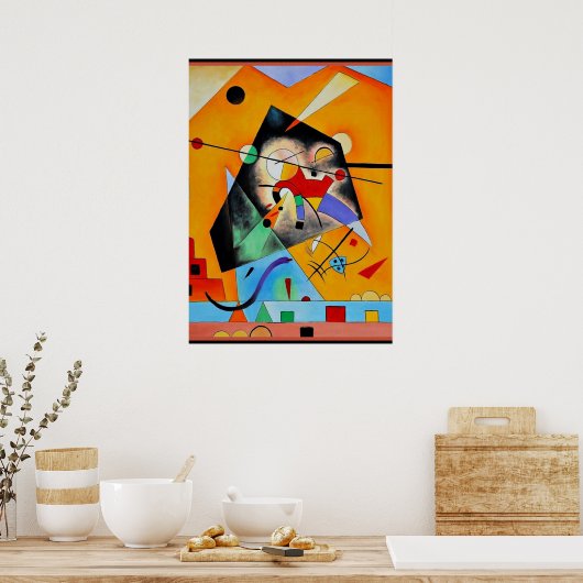 Kandinsky - Quiet Harmony Poster (Keuken)