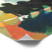 Kandinsky - Railroad in Murnau Poster (Hoek)