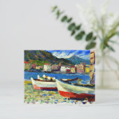 Kandinsky - Rapallo Boats Briefkaart (Staand voorkant)