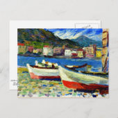 Kandinsky - Rapallo Boats Briefkaart (Voorkant / Achterkant)