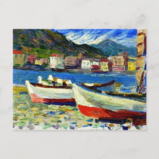 Kandinsky - Rapallo Boats Briefkaart (Voorkant)