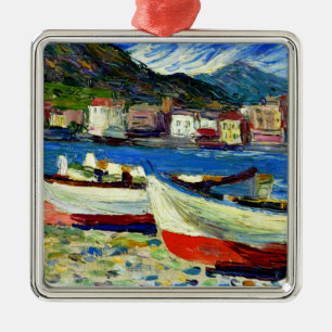 Kandinsky - Rapallo Boats Metalen Ornament