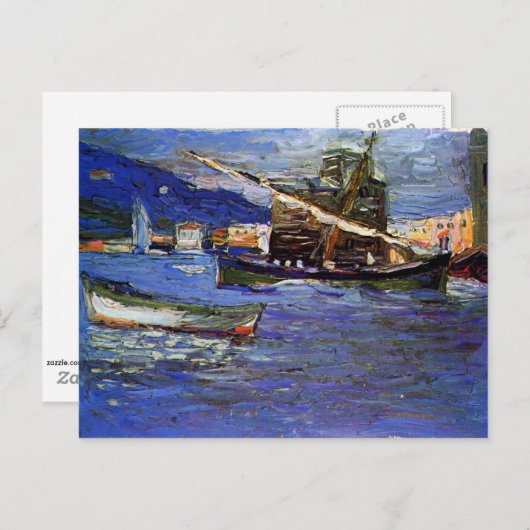 Kandinsky - Rapallo Grauer Day Briefkaart (Voorkant / Achterkant)