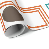 Kandinsky Rechthoeken met Ovalen Cadeaupapier (Rol Hoek)