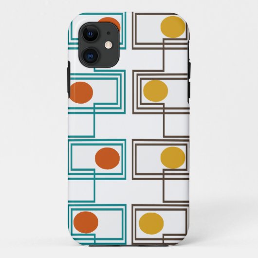 Kandinsky Rechthoeken met Ovalen Case-Mate iPhone Case (Achterkant)