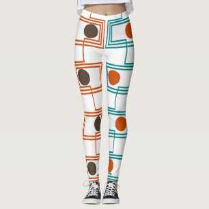 Kandinsky Rechthoeken met Ovalen Leggings