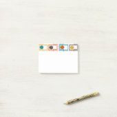 Kandinsky Rechthoeken met Ovalen Post-it® Notes (Op bureau)