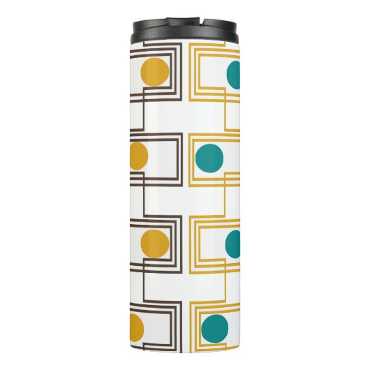 Kandinsky Rechthoeken met Ovalen Thermosbeker (Achterkant)
