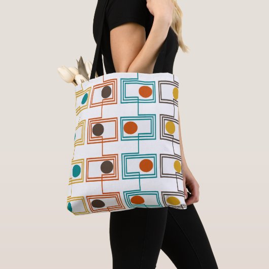 Kandinsky Rechthoeken met Ovalen Tote Bag (Dichtbij)
