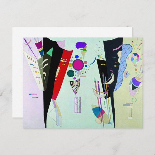 Kandinsky Reciprocal Agreements Briefkaart (Voorkant / Achterkant)