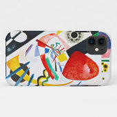 Kandinsky Red Spot Case-Mate iPhone Case (Achterkant (horizontaal))
