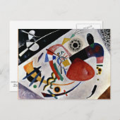 Kandinsky - Red Spot II Briefkaart (Voorkant / Achterkant)