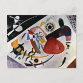 Kandinsky - Red Spot II Briefkaart (Voorkant)