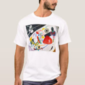 Kandinsky Red Spot T-shirt (Voorkant)