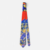 Kandinsky - Rode Muur Bestemming. Stropdas (Voorkant)