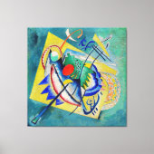 KANDINSKY - RODE OVAAL - 1920 - Bauhaus - Canvas Afdruk (Voorkant)