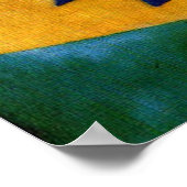 Kandinsky - Rode Ovaal Poster (Hoek)