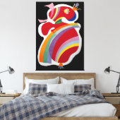 KANDINSKY - RODE VORM (La Forme Rouge) - 1938 - Canvas Afdruk (Insitu (Slaapkamer))