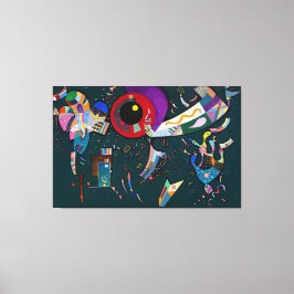 KANDINSKY - ROND DE CIRKEL - 1940 - CANVAS AFDRUK