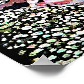 Kandinsky - Russische schoonheid in een landschap Poster (Hoek)