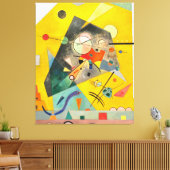 KANDINSKY - RUSTIGE HARMONIE - 1924 - Bauhaus - Canvas Afdruk (Insitu (Woonkamer))