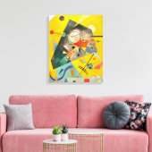 KANDINSKY - RUSTIGE HARMONIE - 1924 - Bauhaus - Canvas Afdruk (Insitu (Woonkamer))