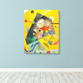 KANDINSKY - RUSTIGE HARMONIE - 1924 - Bauhaus - Canvas Afdruk (Insitu (Houten vloer))