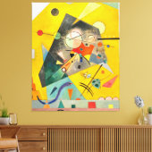 KANDINSKY - RUSTIGE HARMONIE - 1924 - Bauhaus - Canvas Afdruk (Insitu (Woonkamer))