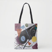 Kandinsky’s droom Canvas tas – Abstracte expressie (Voorkant)