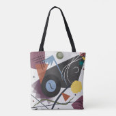 Kandinsky’s droom Canvas tas – Abstracte expressie (Achterkant)