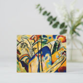 Kandinsky - Samenstelling IV Briefkaart (Staand voorkant)