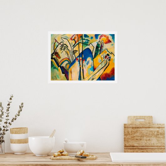 Kandinsky - Samenstelling IV Poster (Keuken)