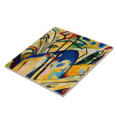 Kandinsky - Samenstelling IV Tegeltje (Zijkant)