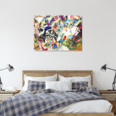 KANDINSKY - Samenstelling VII 1913 Canvas Afdruk (Insitu (Slaapkamer))