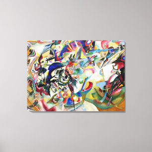 KANDINSKY - Samenstelling VII 1913 Canvas Afdruk