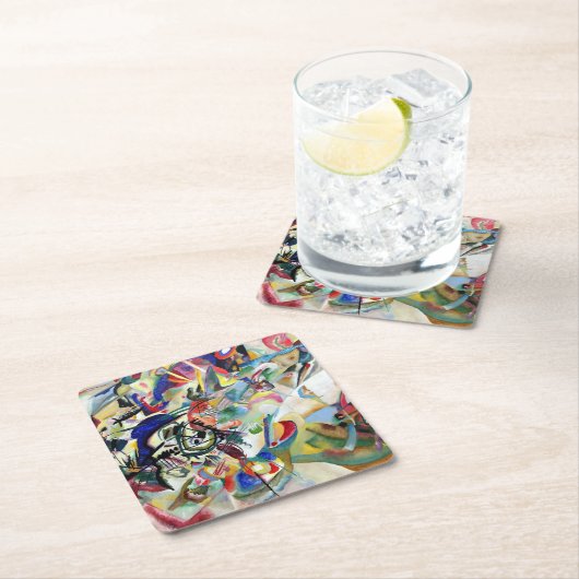 KANDINSKY - Samenstelling VII 1913 Kartonnen Onderzetters (Insitu)