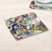 KANDINSKY - Samenstelling VII 1913 Kartonnen Onderzetters (Schuin)