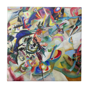 KANDINSKY - Samenstelling VII 1913 Tegeltje