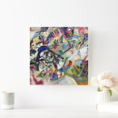 KANDINSKY - Samenstelling VII 1913 Vierkante Klok (Huis)