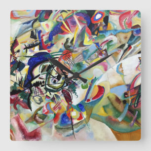 KANDINSKY - Samenstelling VII 1913 Vierkante Klok