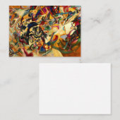 Kandinsky - Samenstelling VII Notitiekaartje (Voorkant / Achterkant)