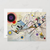 KANDINSKY - Samenstelling VIII 1923 Briefkaart (Voorkant / Achterkant)