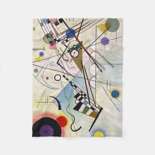 KANDINSKY - Samenstelling VIII 1923 Fleece Deken (Voorkant)
